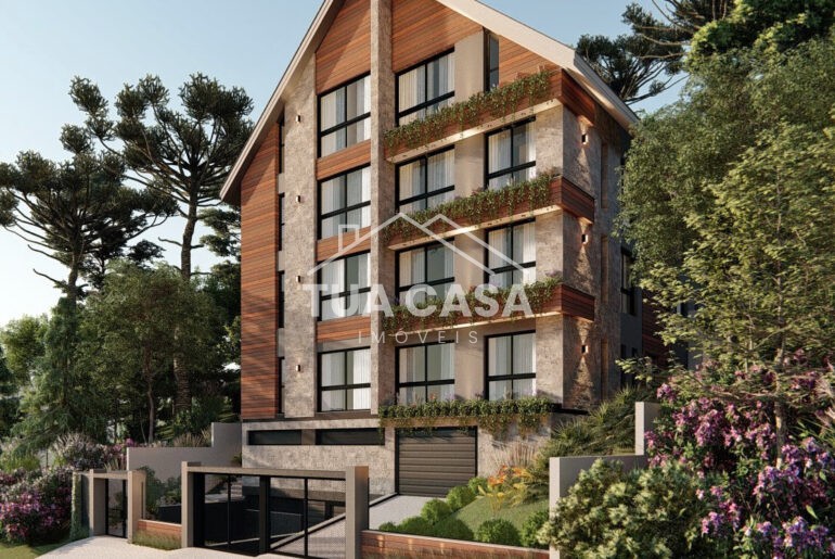 Residencial Lienz - Apartamento na planta em Gramado