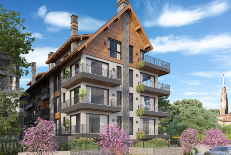 Spazio Catedral - Apartamento na planta em Canela - RS