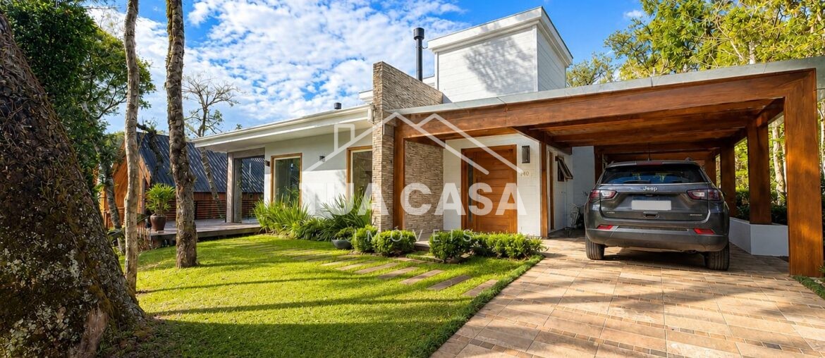 Casa térrea à venda no Condomínio Vila Nova de Gaia em Gramado